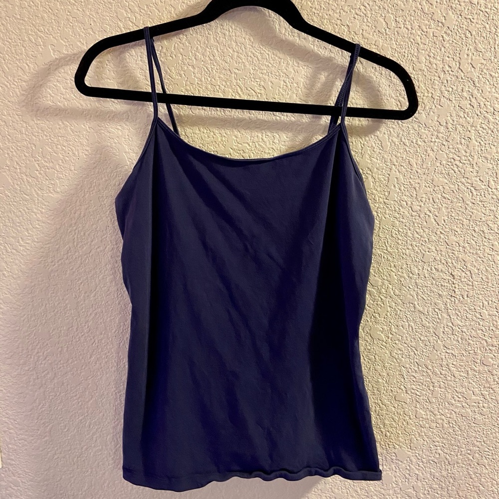 Navy blue women’s tank top